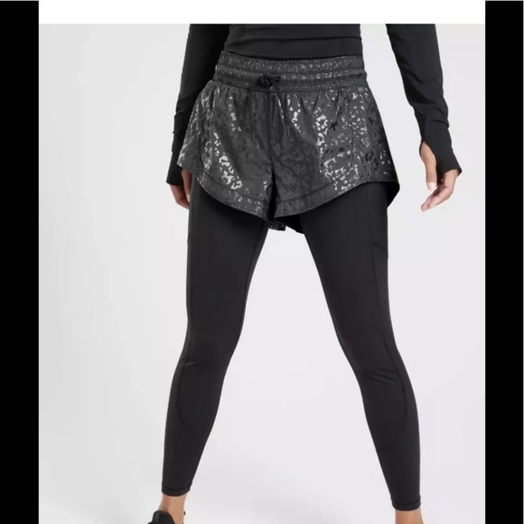 ATHLETA supersonic size S Rainer 2 in 1 tights - Picture 1 of 13